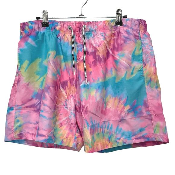 Boardies Spiral Tie Dyed 15" Swim Trunks size XL - Picture 1 of 8